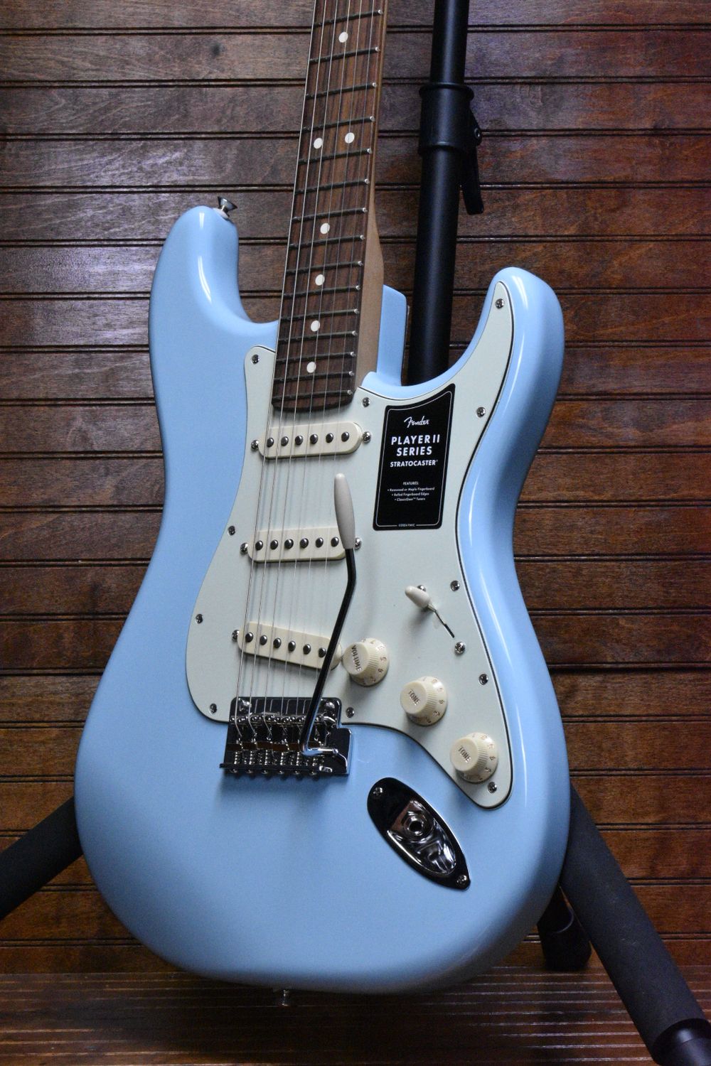 Fender Limited Edition Players ii  Stratocaster Sonic Blue, Rosewood Chambered Body