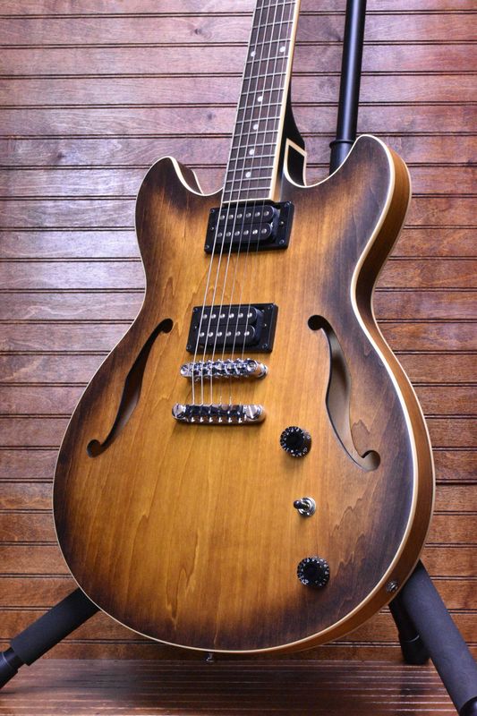 Ibanez AS53TF Semi Hollow Body, Tobacco Flat