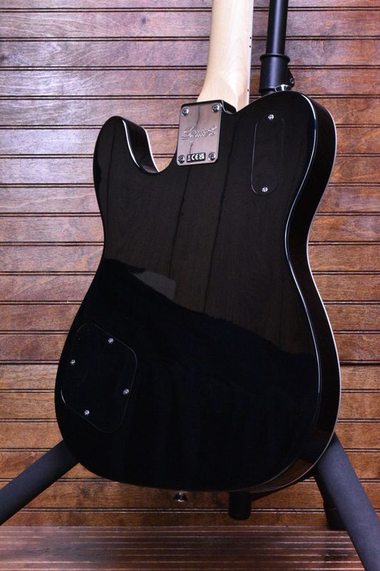 Paranormal Troublemaker Telecaster® Deluxe Bigsby®, Laurel Fingerboard, Parchment Pickguard, Black