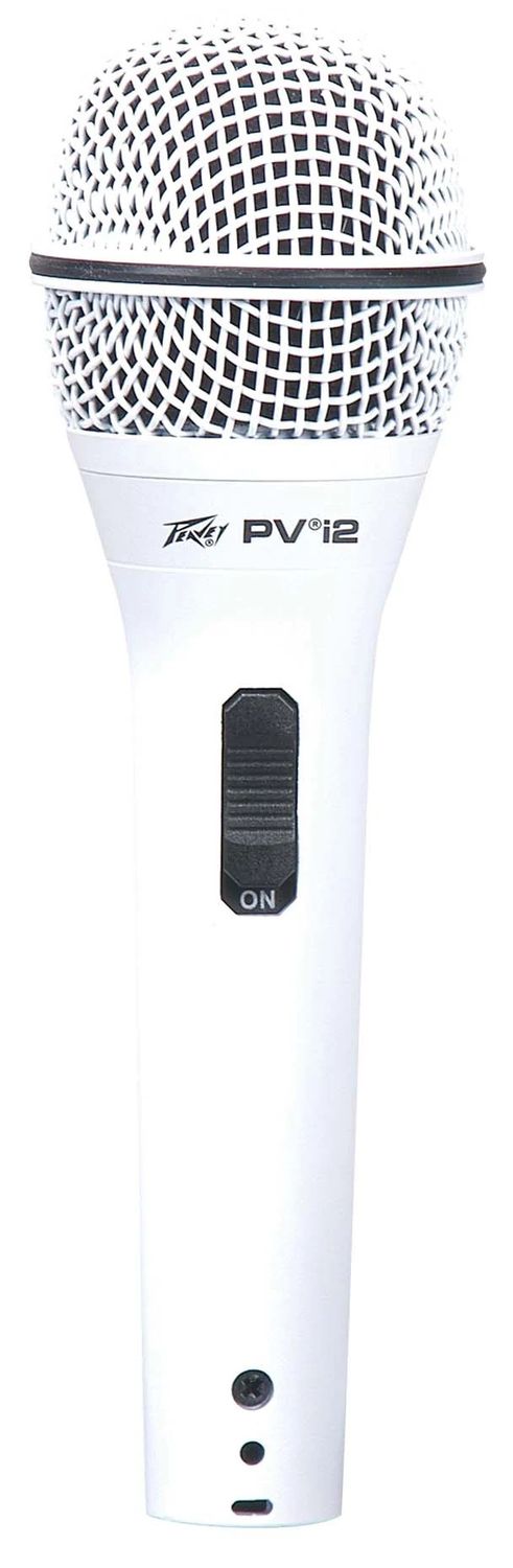 Peavey PV®i 2 Dynamic Vocal Microphone with XLR Cable - White