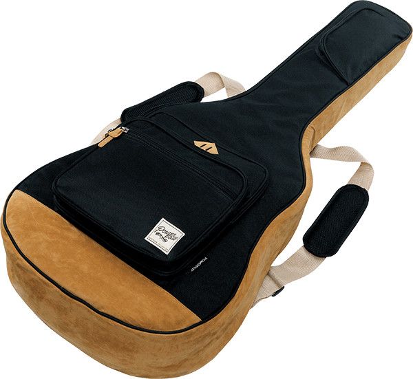 Ibanez Powerbag Acoustic Guitar Gig Bag, Black