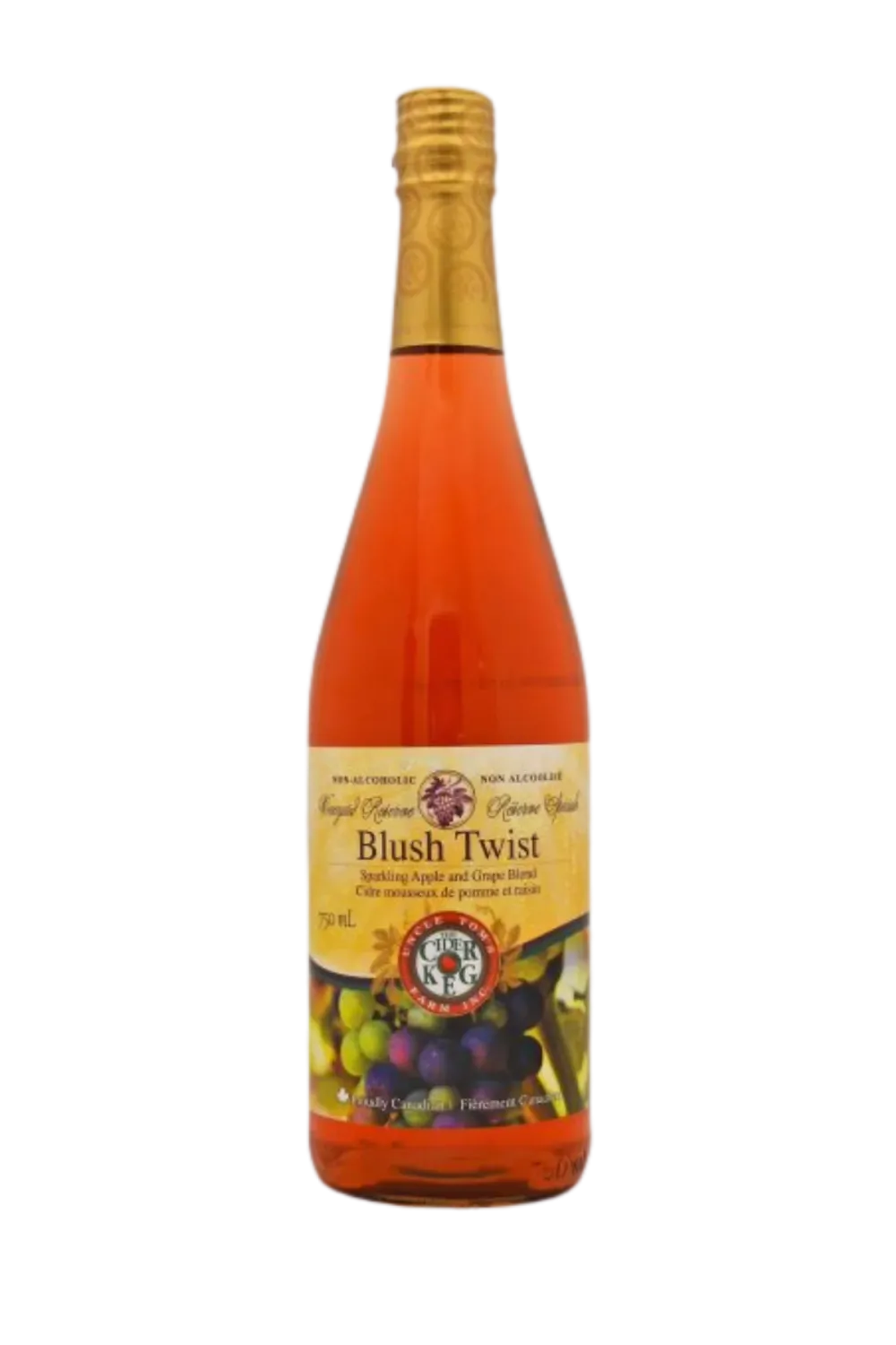 Blush Twist - The Cider Keg Sparkling Apple Cider 750 mL