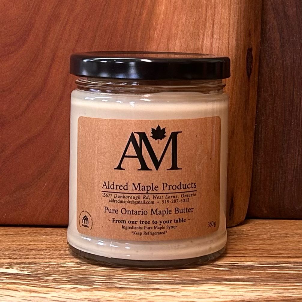 Aldred&#39;s Maple Butter 350 g