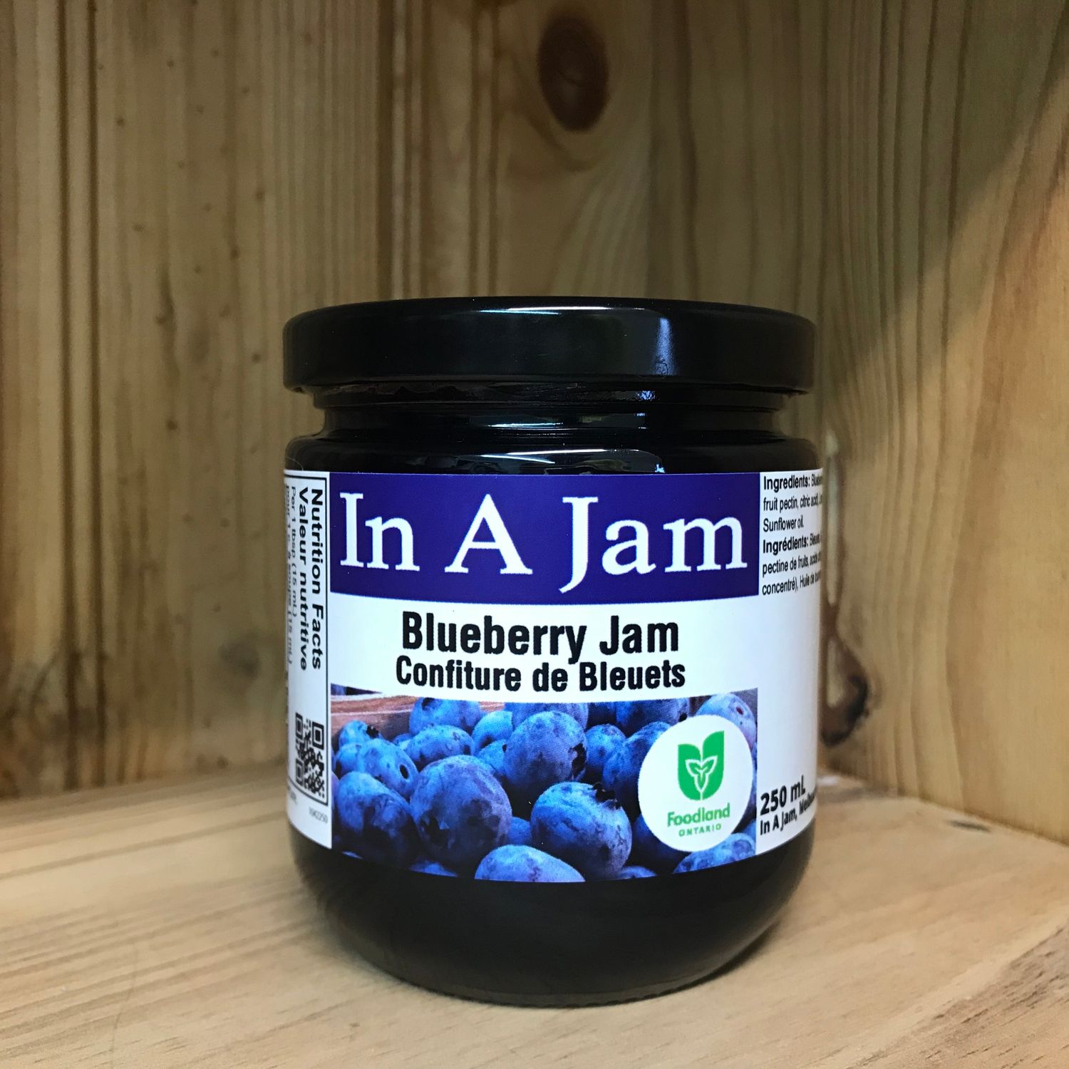 Blueberry Jam 250 mL