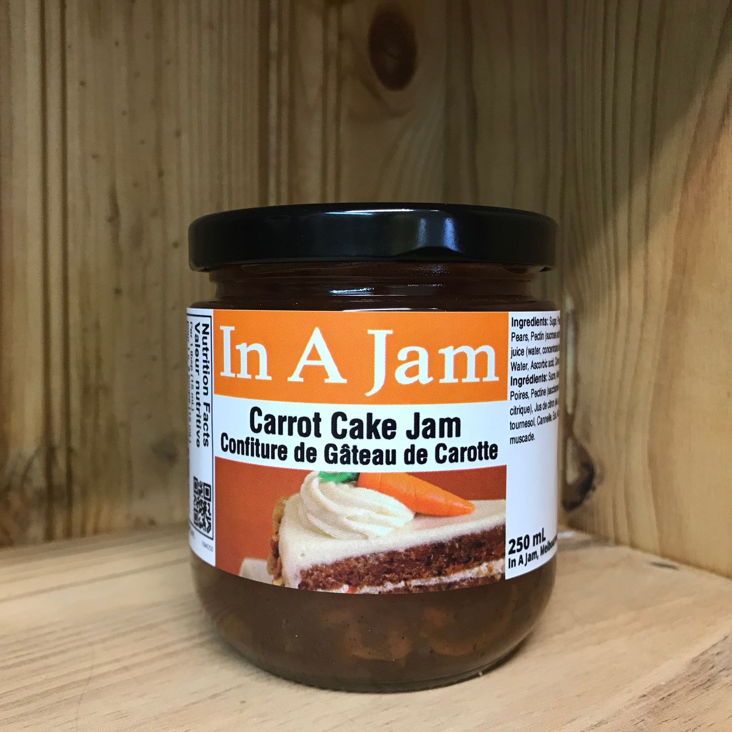 Carrot Cake Jam 250 mL