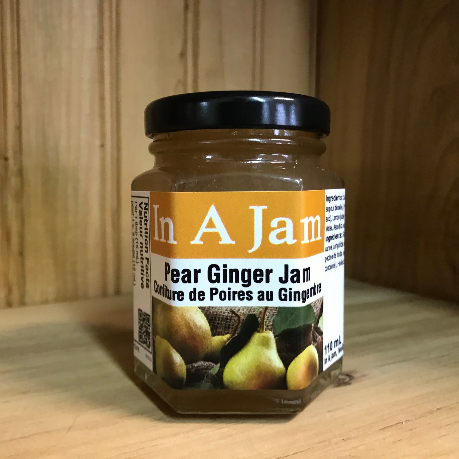 Pear Ginger Jam 110 mL