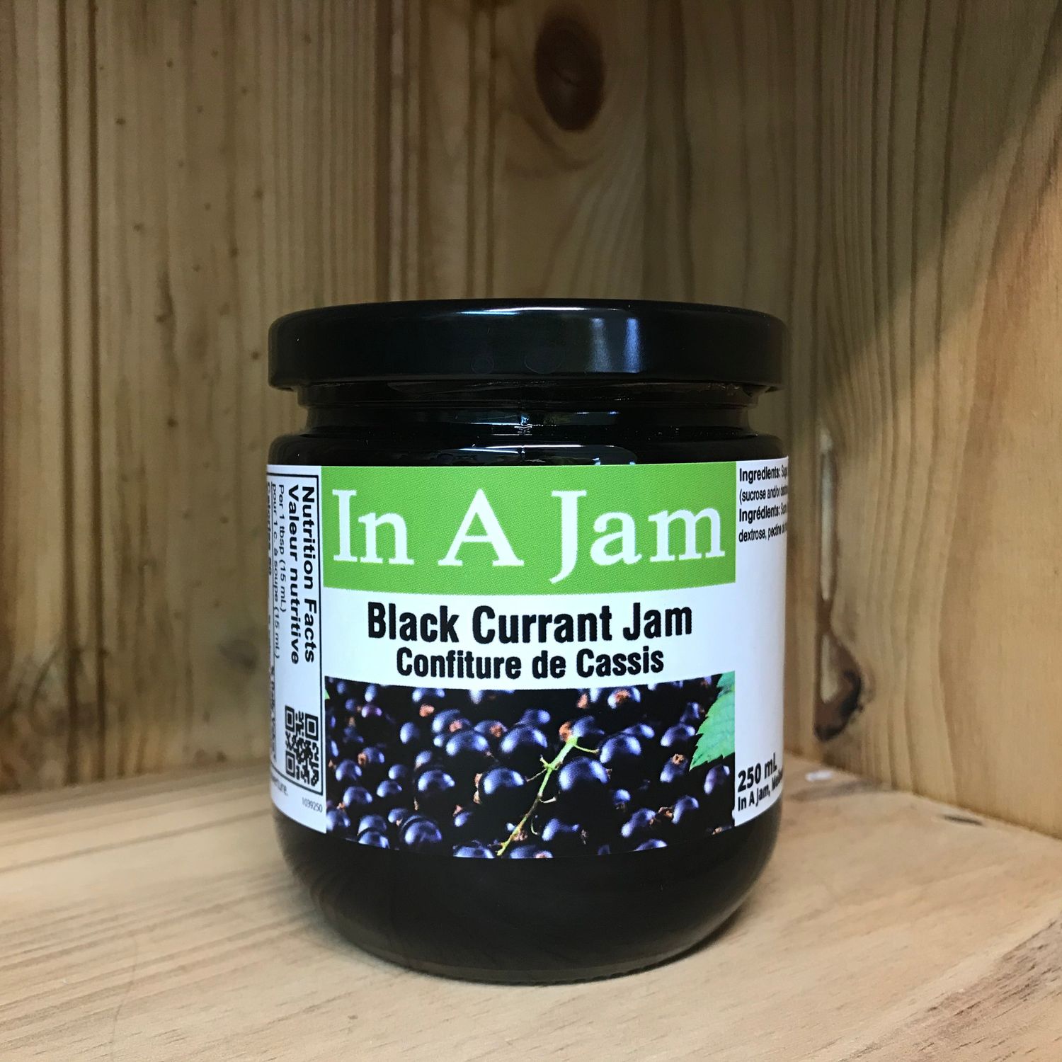 Black Currant Jam 250 mL