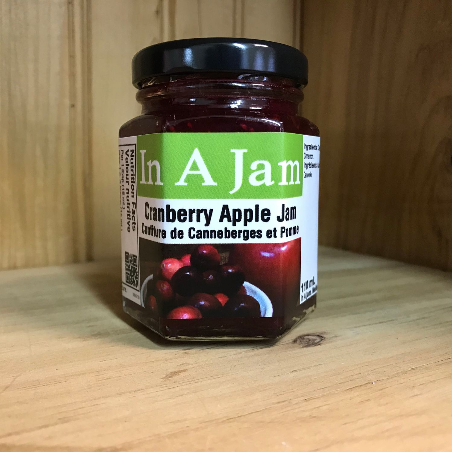 Cranberry Apple Jam 110 mL