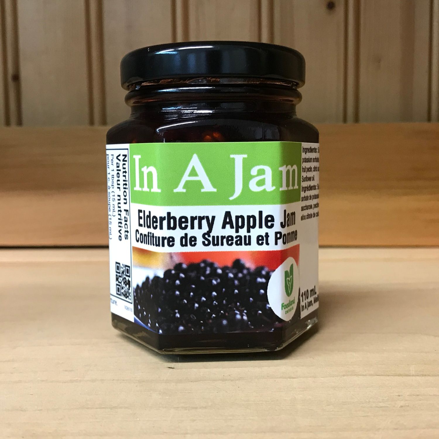 Elderberry Apple Jam 110 mL