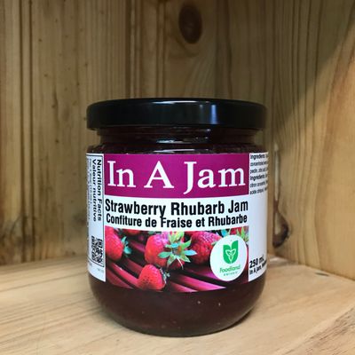 Strawberry Rhubarb Jam 250 mL