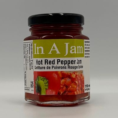 Hot Red Pepper Jam 110 mL
