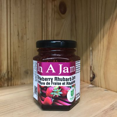 Strawberry Rhubarb Jam 110 mL