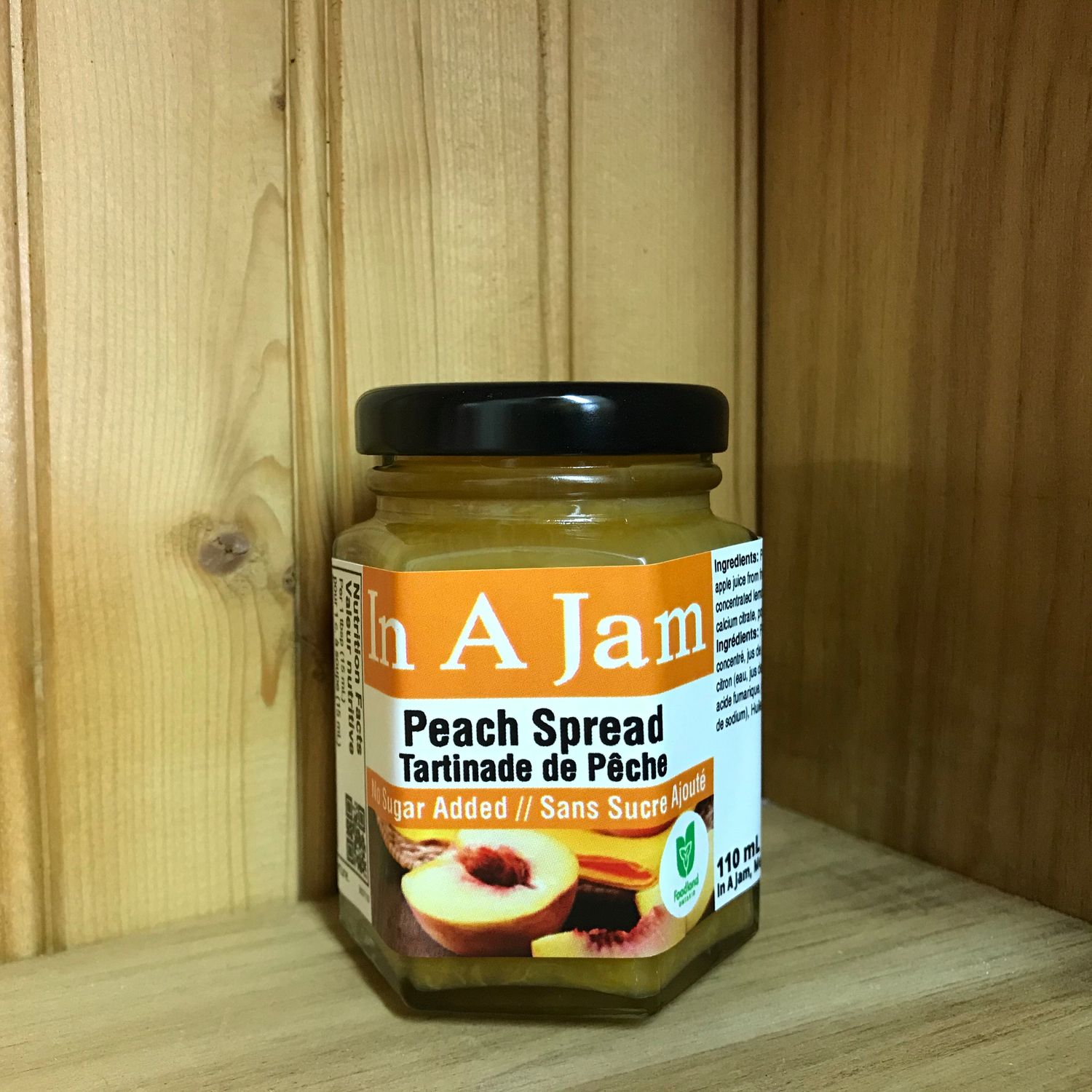 No Sugar Added Peach Spread 110 mL