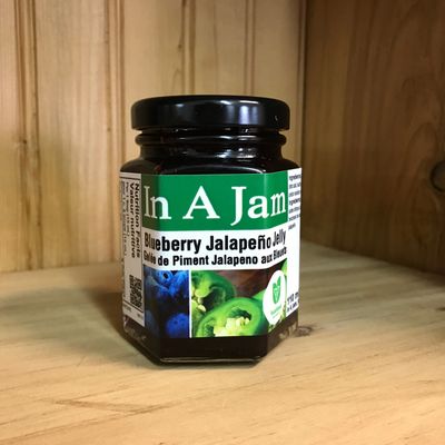 Blueberry Jalapeno Pepper Jelly 110 mL