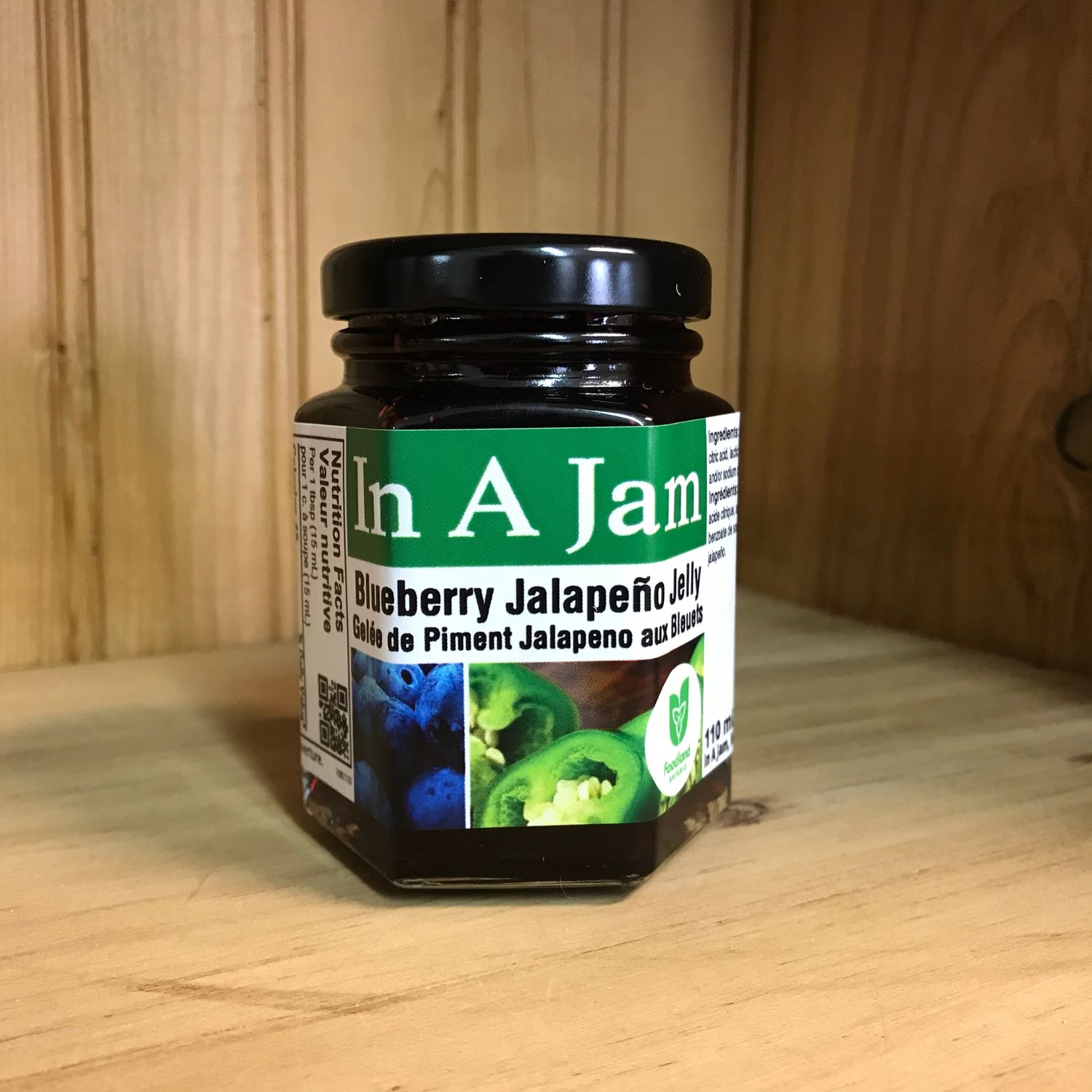 Blueberry Jalapeno Pepper Jelly 110 mL