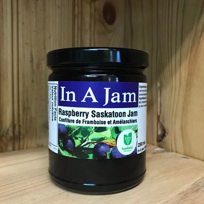 Raspberry Saskatoon Jam 250 mL