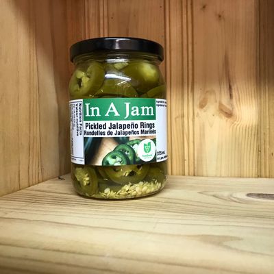 Pickled Jalapeno Rings 375 mL