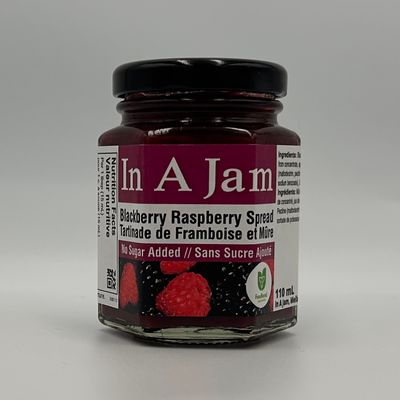 No Sugar Added Blackberry Raspberry Spread 110 mL