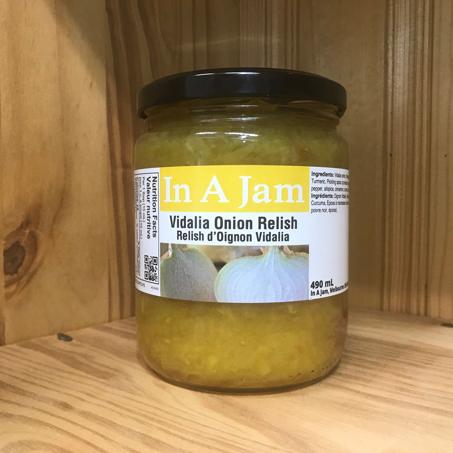 Vidalia Onion Relish 490 mL