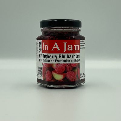 Raspberry Rhubarb Jam 110 mL