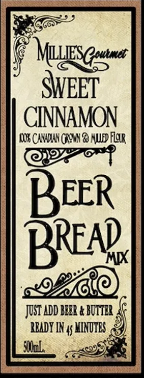 Millie&#39;s Quick Bread - Sweet Cinnamon Beer Bread Mix