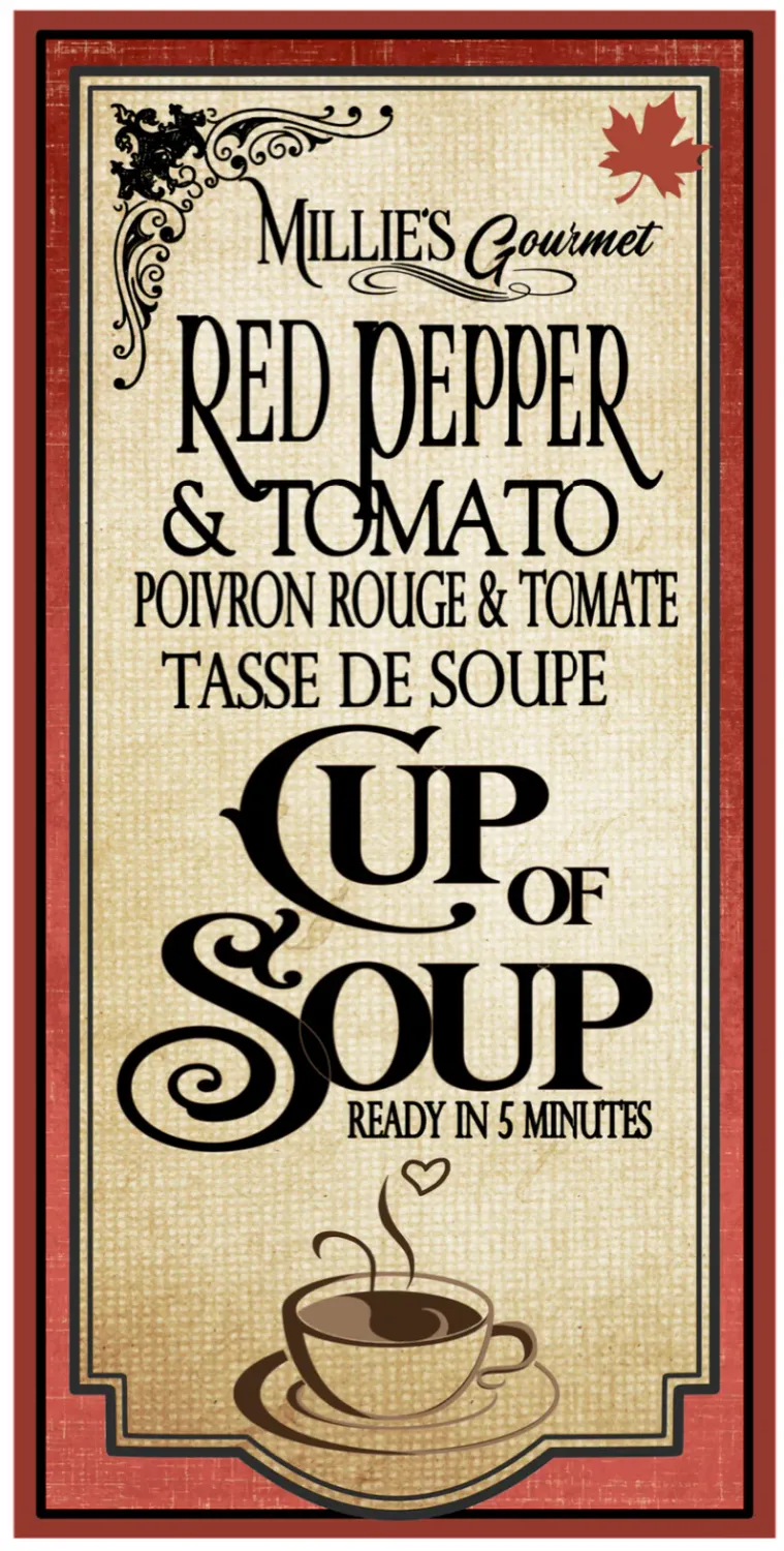 Millie&#39;s Cup of Soup - Red Pepper &amp; Tomato