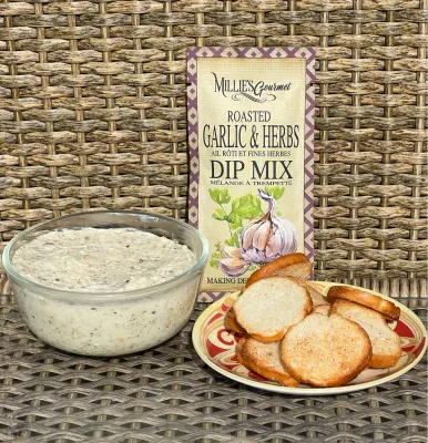 Millie&#39;s Dip Mix - Roasted Garlic &amp; Herbs