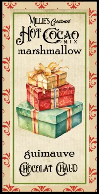 Millie&#39;s Christmas Hot Chocolate Mix - Hot Cocao Marshmallow
