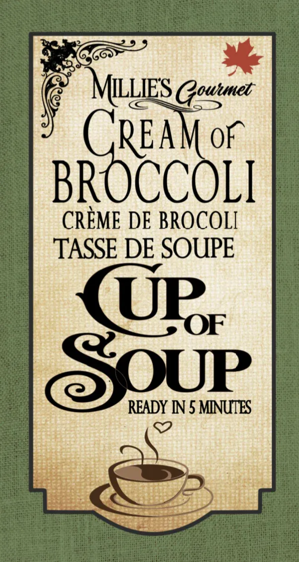 Millie&#39;s Cup of Soup - Cream of Broccoli