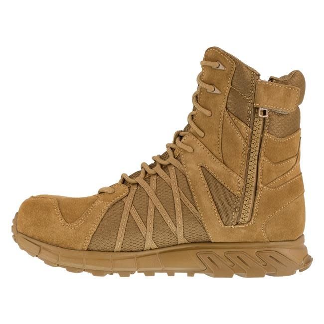 8&quot; TrailGrip Tactical Boot w Side Zip Composite Toe RB3460
