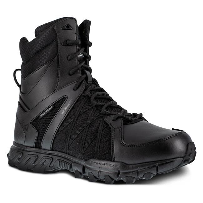 8&quot; TacticalGrip Tactical WaterProof Boot w Side Zip 