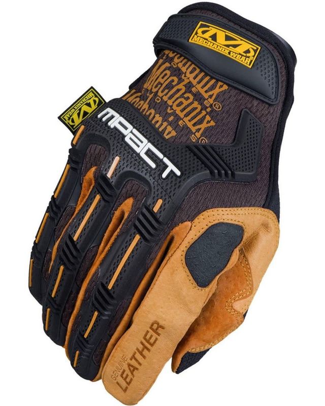 Mechanix Leather M-pact Gloves