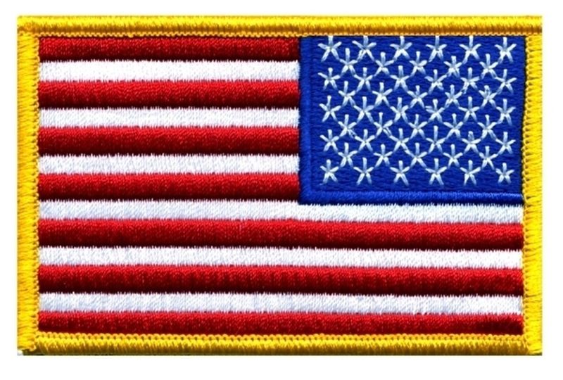 U.S. Flag Iron-On Patch