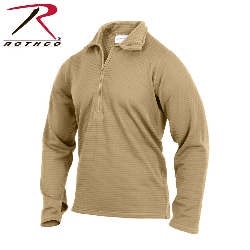 Grid Fleece Tops