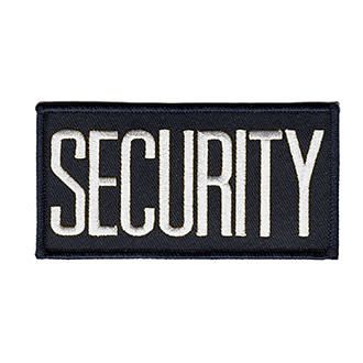 SECURITY Back Patch