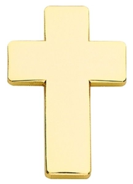 1&quot; Chaplain Cross Pair - Gold
