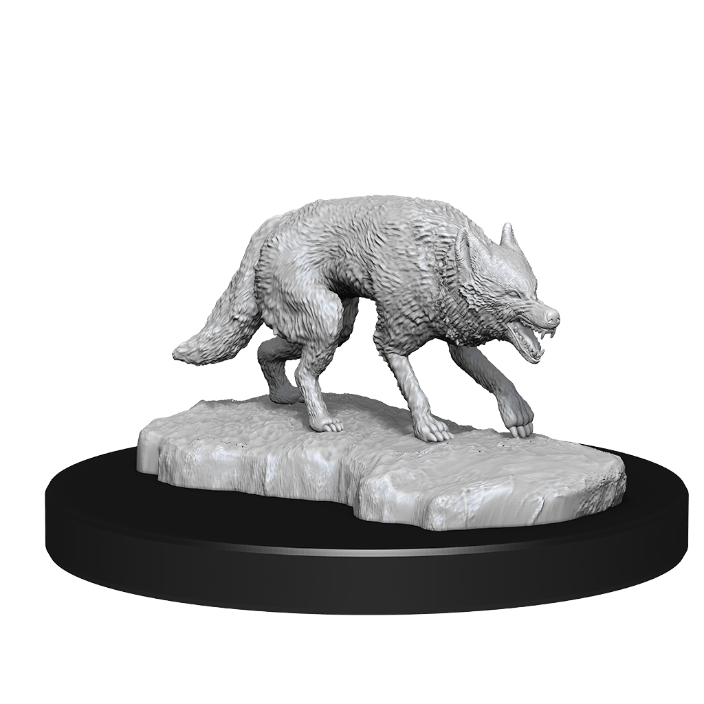 DND UNPAINTED MINIS WV14 Jackalwere &amp; Jackal