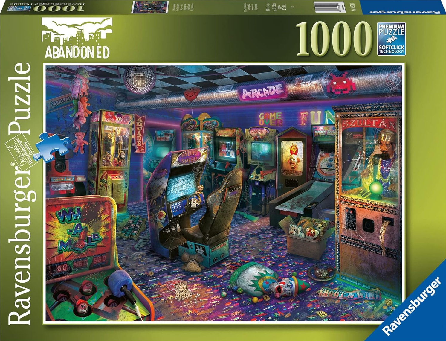 Abandoned Series: Forgotten Arcade 1000Pc  Puzzle