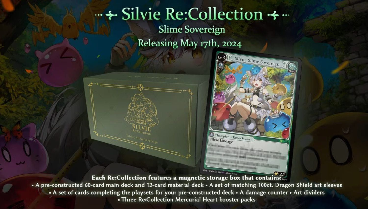 GRAND ARCHIVE TCG SILVIE RE:COLLECTION SLIME