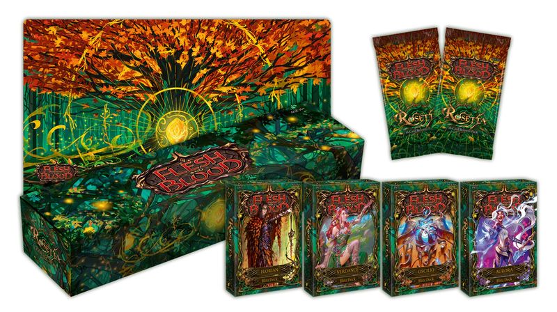 FLESH AND BLOOD ROSETTA BLITZ DECK COLLECTION (Available September 20th)