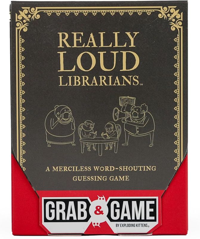 Grab and Game  Really Loud Librarians