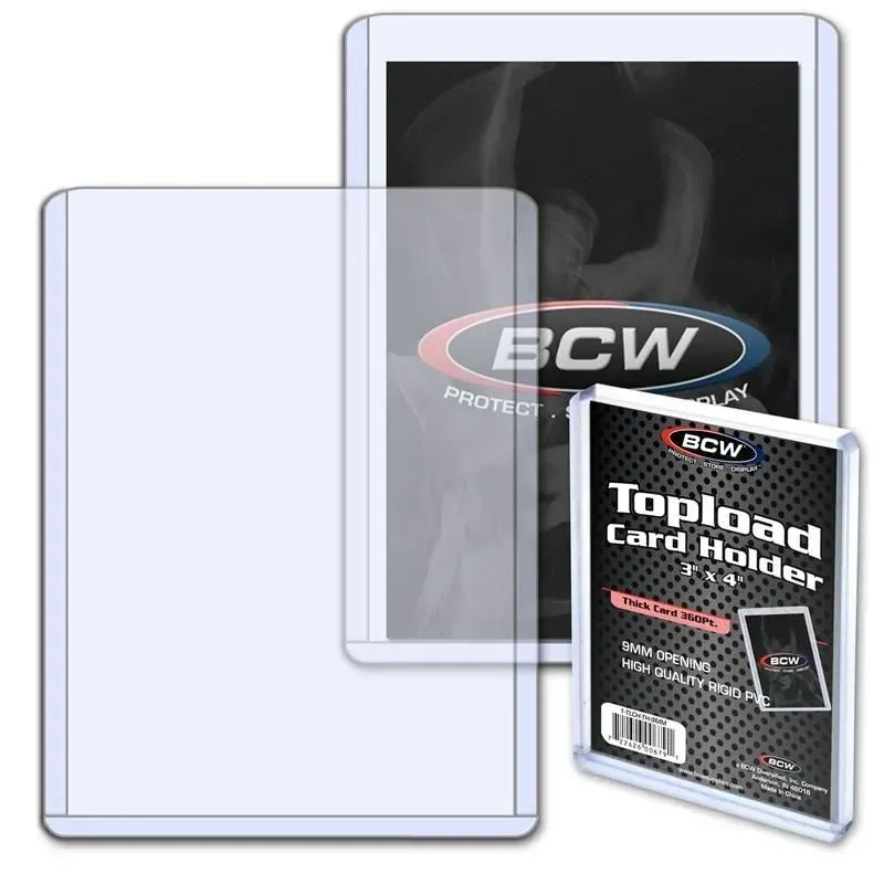 Thick Card Topload Holder - 360 PT.  BCW