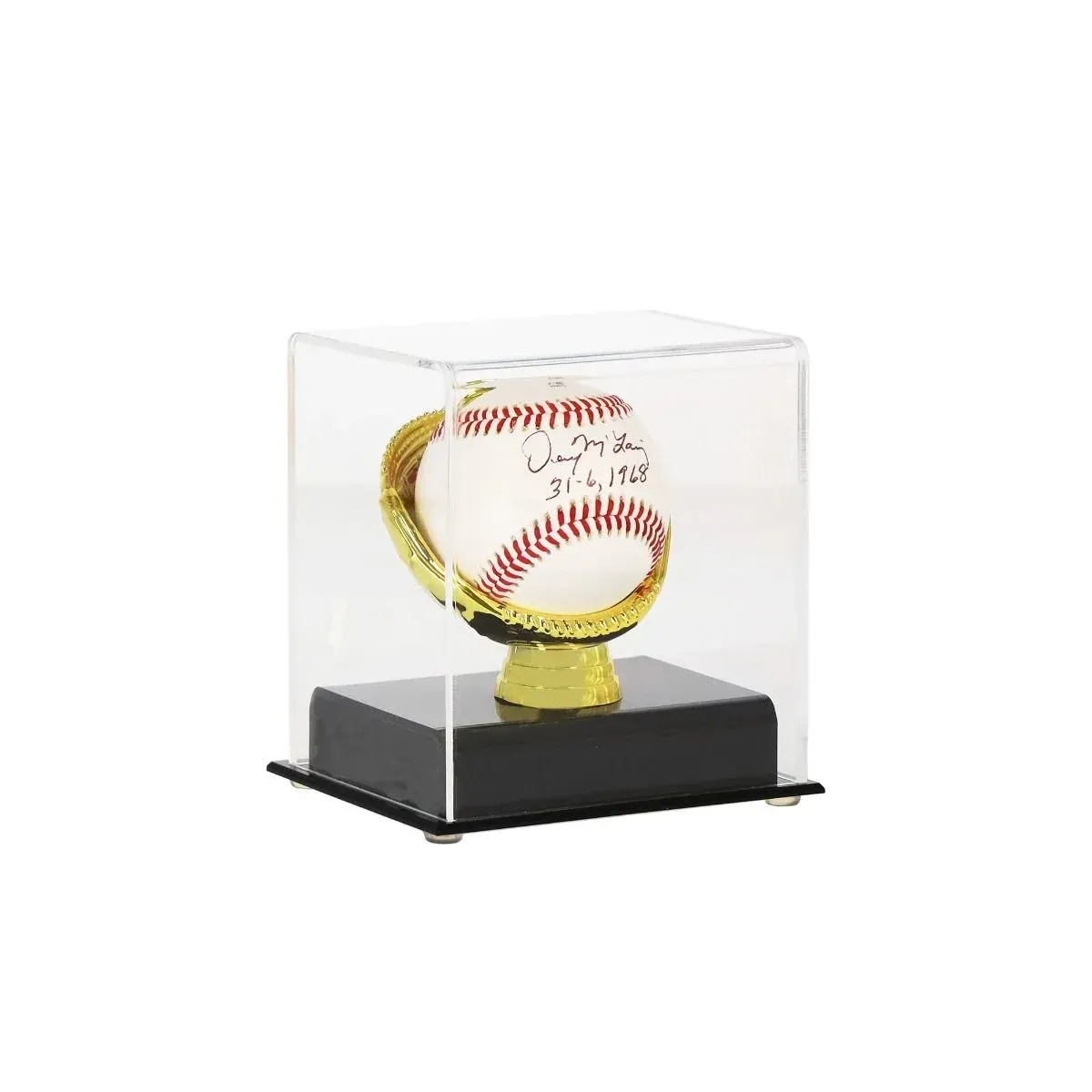 Acrylic Gold Glove Baseball Display BCW