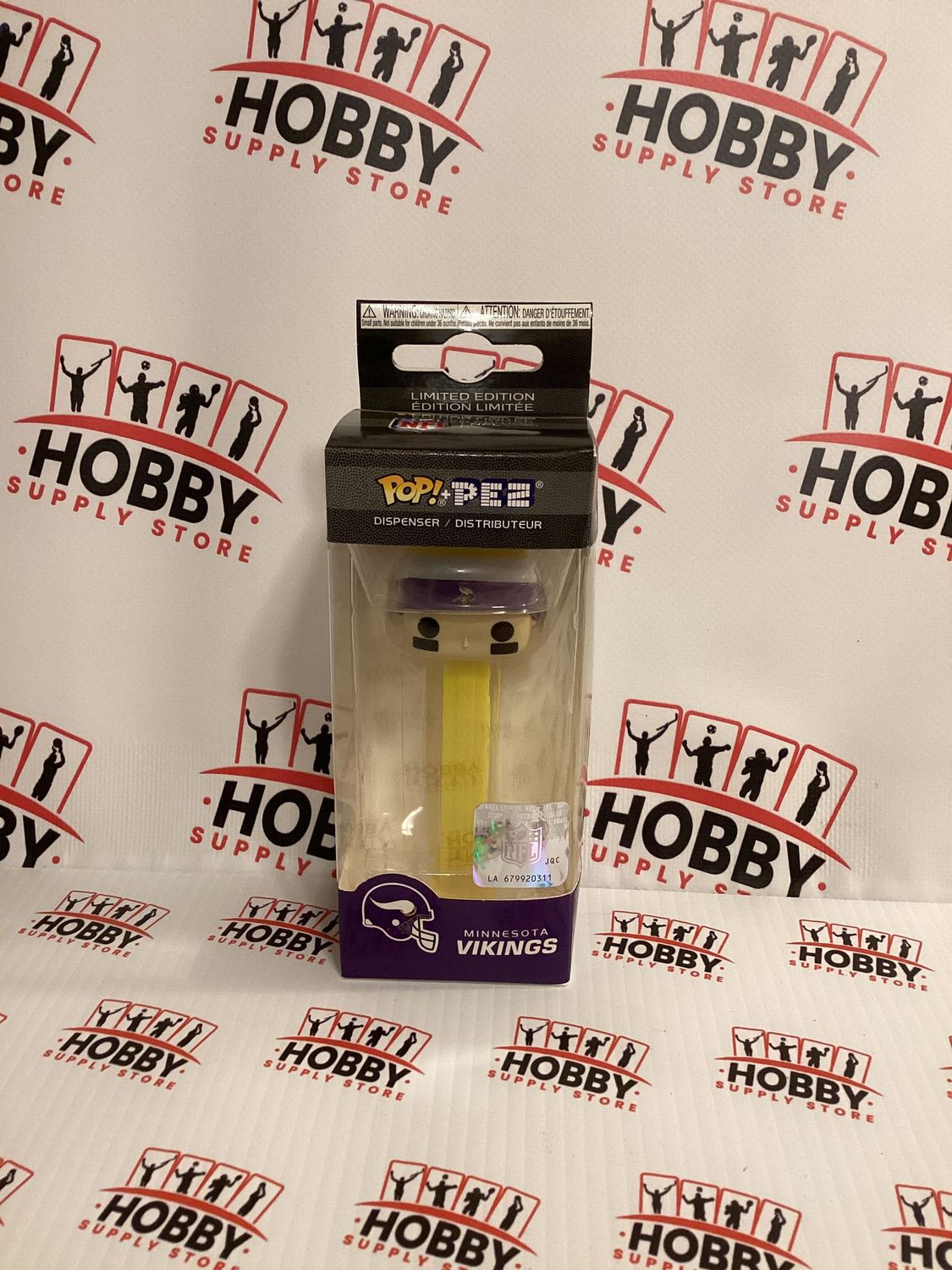 Minnesota Vikings BEANIE POP PEZ