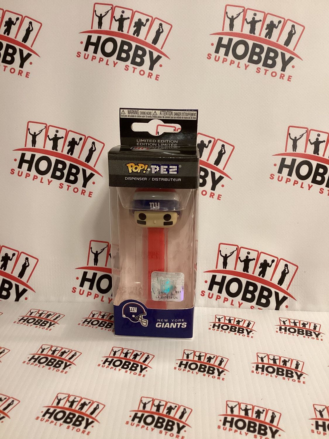 New York Giants BEANIE POP PEZ
