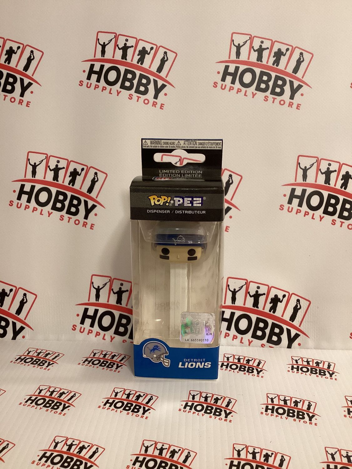 Detroit Lions BEANIE POP PEZ