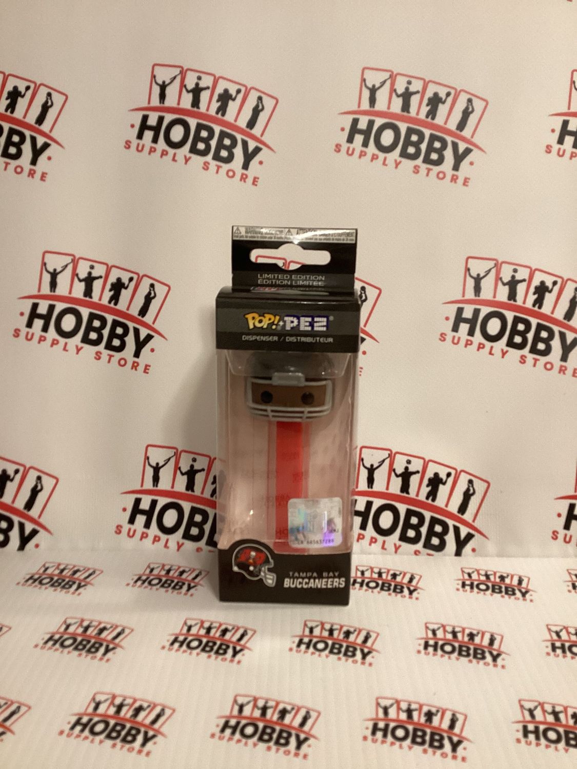 Tampa Bay Buccaneers Helmet POP PEZ
