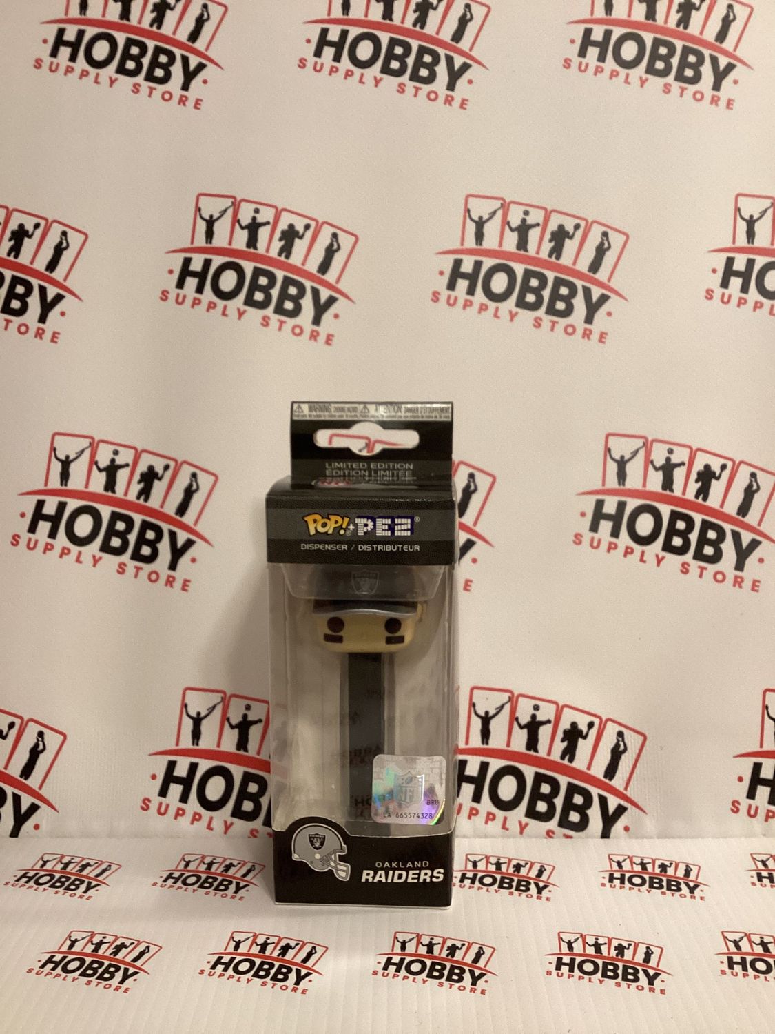 Las Vegas / Oakland Raiders Baseball Hat POP PEZ