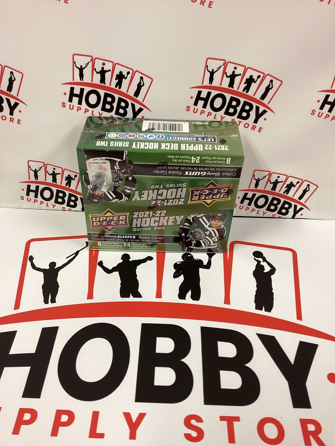 2021-22 Upper Deck Series 2 Hockey Retail Box FACTORY SEALED