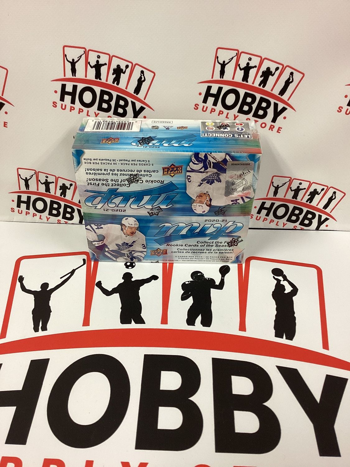 2020-21 Upper Deck MVP Hockey Factory Sealed 36 Pack Retail Box